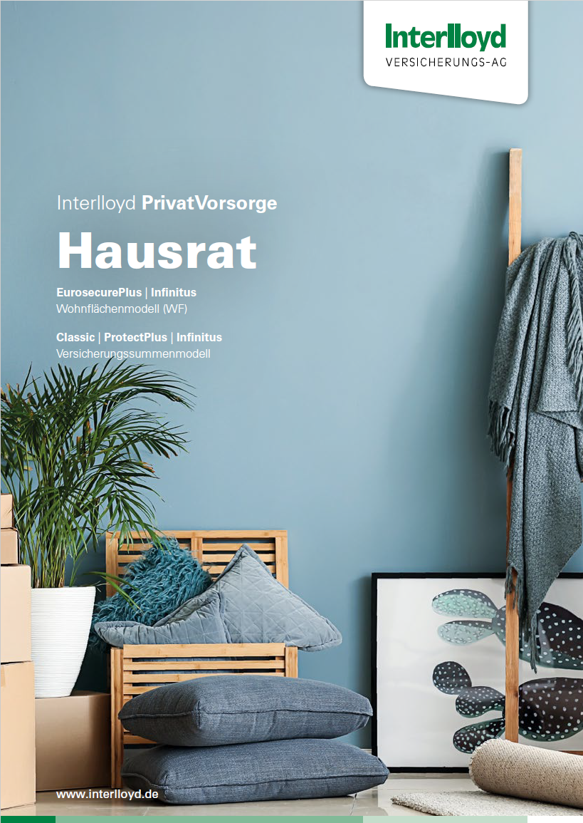 Vorschau Produkthandbuch Hausratversicherung