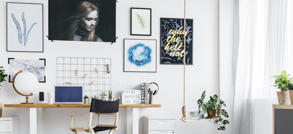 Home Office Background Home Office Background