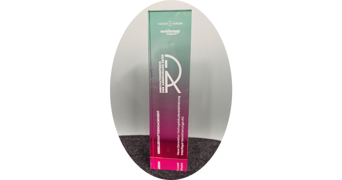 Innovationspreis der Assekuranz 25/26 - Silber - Gesellschaftsengagement Innovationspreis der Assekuranz 25/26 - Silber - Gesellschaftsengagement