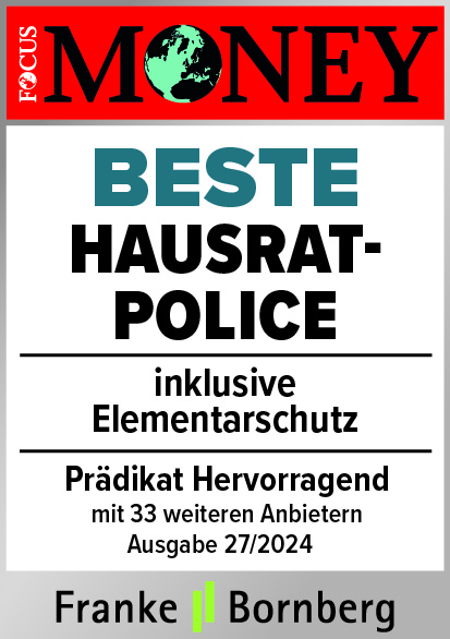Hausratversicherung - FOCUS MONEY - Beste Hausrat-Police 2024 Hausratversicherung - FOCUS MONEY - Beste Hausrat-Police 2024