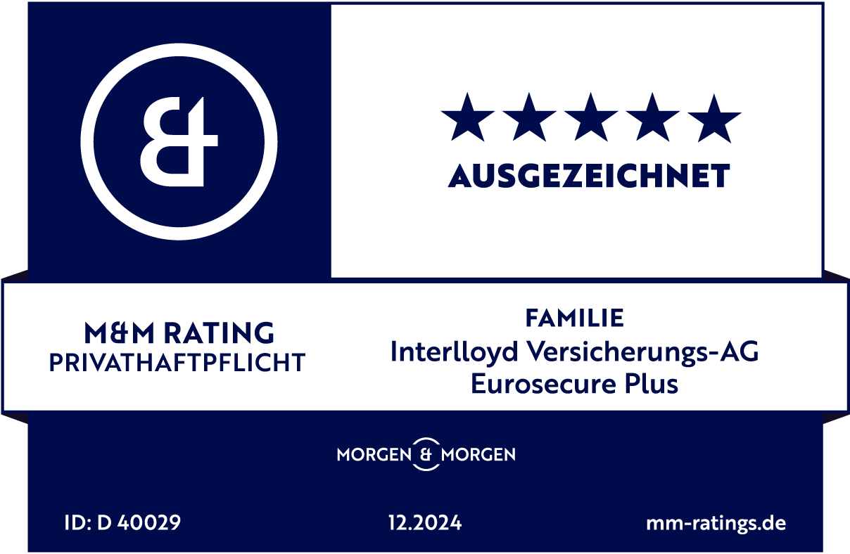 Siegel Morgen&Morgen Privathaftpflicht Familie Eurosecure Plus Interlloyd 12/2024 Siegel Morgen&Morgen Privathaftpflicht Familie Eurosecure Plus Interlloyd 12/2024